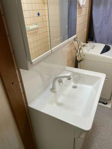 埼玉県入間市お風呂リフォーム浴室洗面台