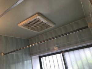 埼玉県日高市お風呂リフォーム既存浴室暖房乾燥機