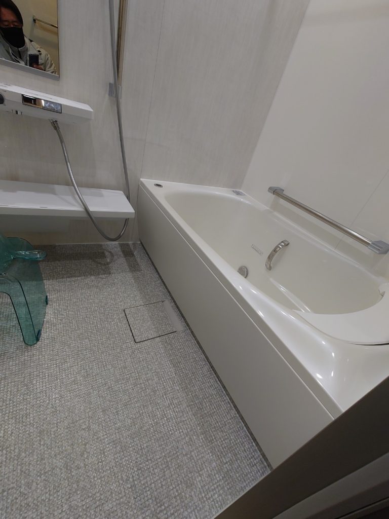 東京都東大和市浴室マンションTOTOシンラリフォーム