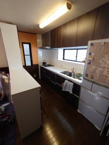 壁付けキッチンリフォーム
