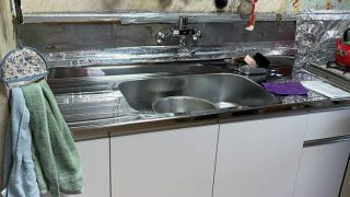 埼玉県ふじみ野市キッチン洗面所リフォーム格安短時間のキッチンリフォーム