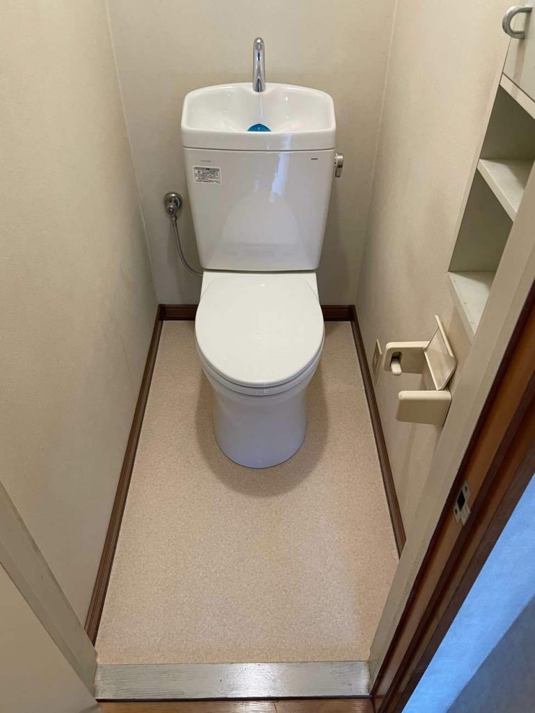 入間市のトイレリフォーム事例