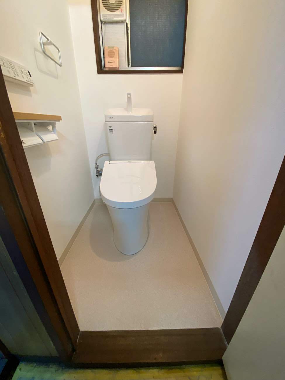 内装工事付トイレまるごとリフォームの施工事例