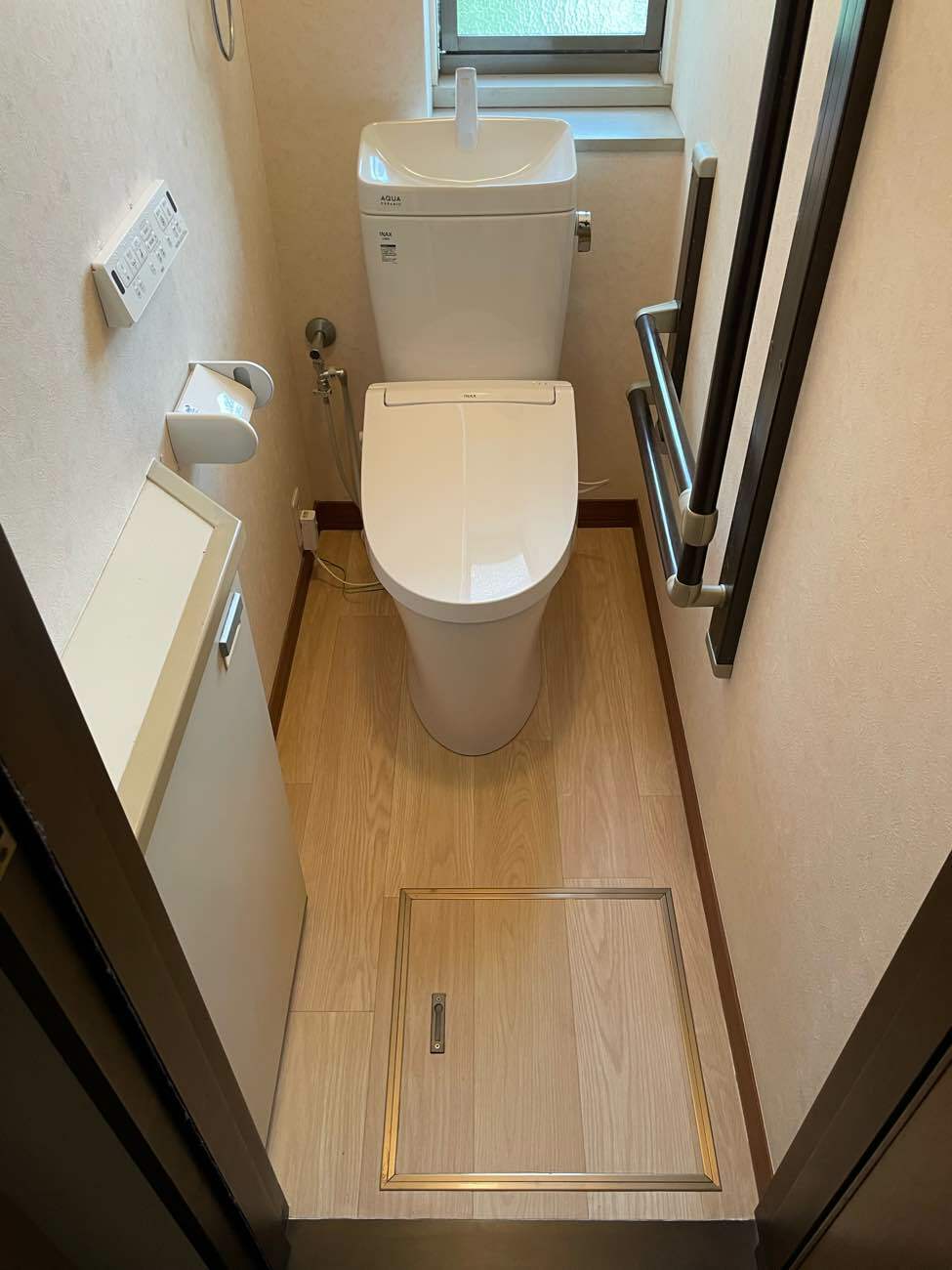 内装工事付トイレまるごとリフォームの施工事例