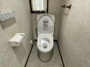埼玉県川越市トイレリフォーム｜TOTOピュアレストQRフチレスを設置