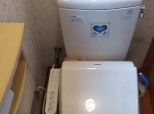 埼玉県所沢市トイレリフォーム｜TOTOピュアレストQR価格は…のBefore