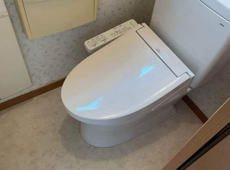 埼玉県所沢市トイレリフォーム｜TOTOピュアレストQR価格は…のAfter