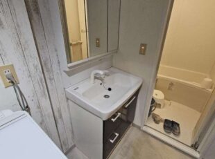 埼玉県入間市洗面所内装リフォーム｜手洗い器・汚物流し台交換施工事例