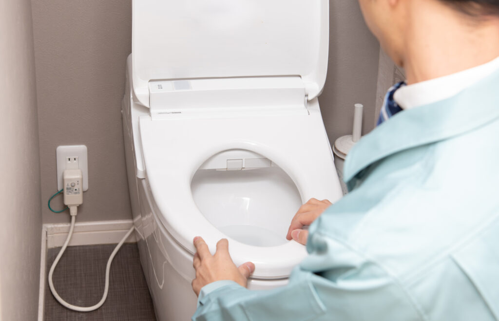 リクシルのトイレのリフォーム事例