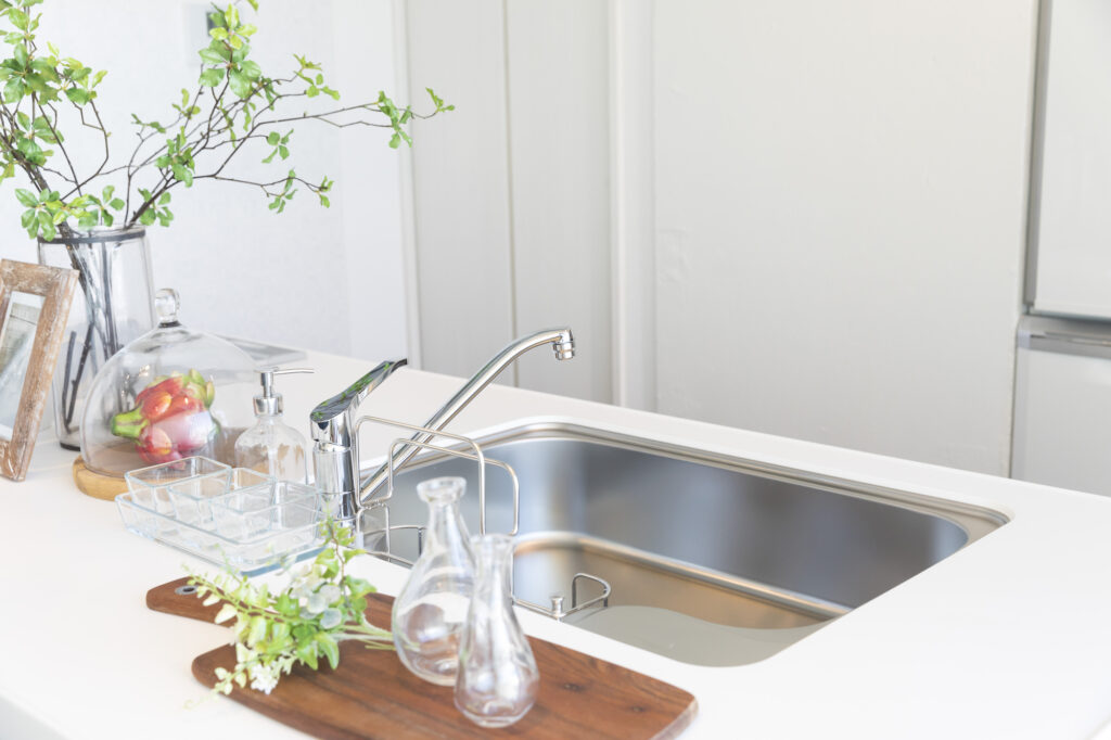 キッチン　人造大理石