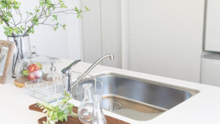 キッチン　人造大理石