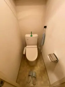 換気扇のないトイレ
